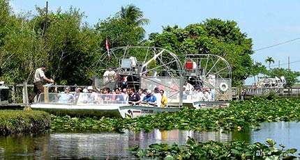 Visitas turísticas en Everglades