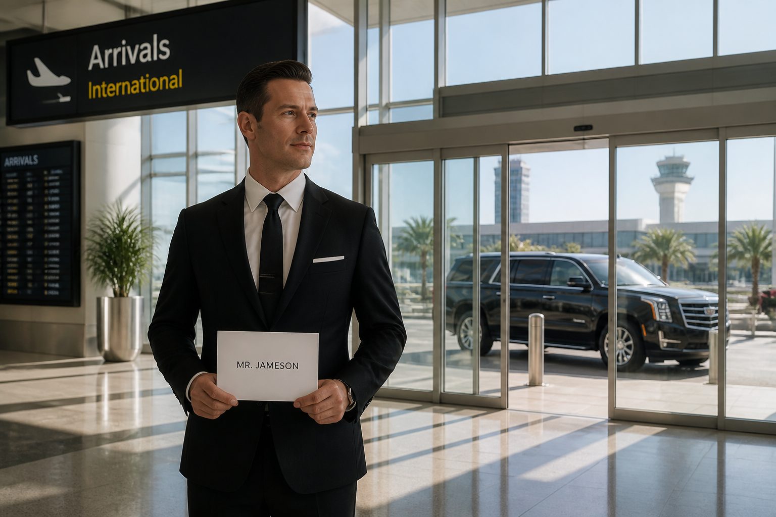Airport Transfers to PBI, FLL, and MIA — Timed to the Minute