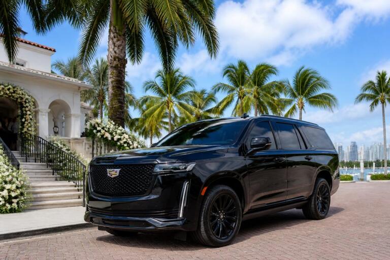 Miami Wedding Limo & Car Service 2026: Luxury Bridal Party Transportation